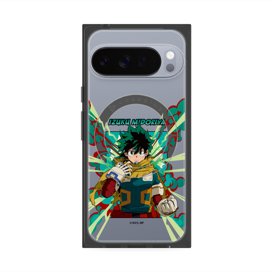 プレミアムスクエアケース with Pixelsnap［ 僕のヒーローアカデミア - ポップ - 緑谷 出久 ］