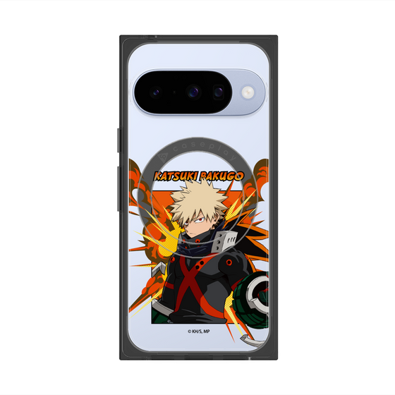 プレミアムスクエアケース with Pixelsnap［ 僕のヒーローアカデミア - ポップ - 爆豪 勝己 ］