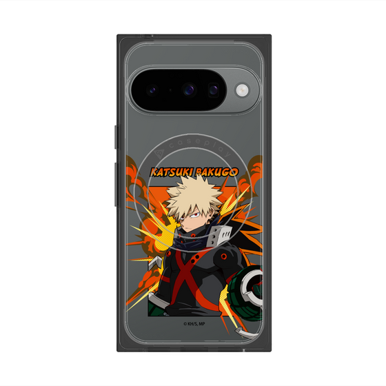 プレミアムスクエアケース with Pixelsnap［ 僕のヒーローアカデミア - ポップ - 爆豪 勝己 ］