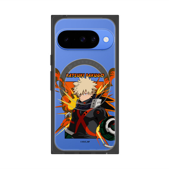 プレミアムスクエアケース with Pixelsnap［ 僕のヒーローアカデミア - ポップ - 爆豪 勝己 ］