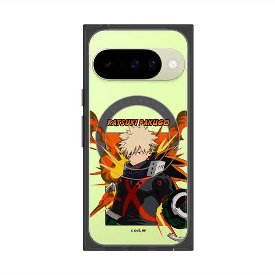 プレミアムスクエアケース with Pixelsnap［ 僕のヒーローアカデミア - ポップ - 爆豪 勝己 ］