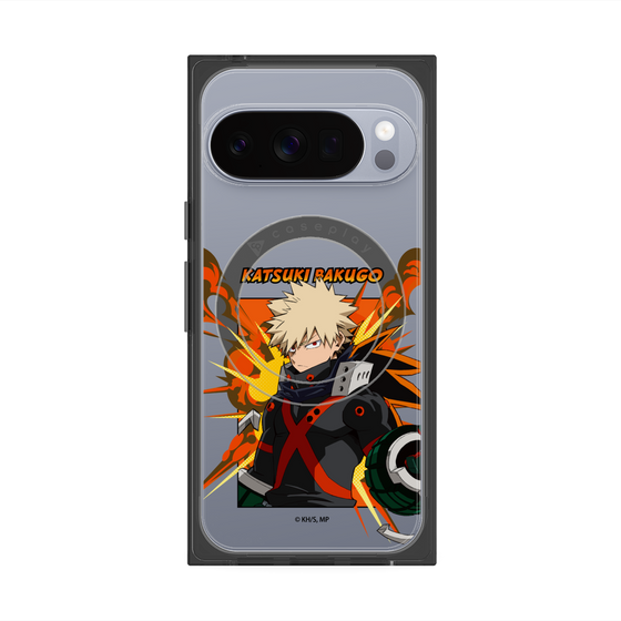 プレミアムスクエアケース with Pixelsnap［ 僕のヒーローアカデミア - ポップ - 爆豪 勝己 ］