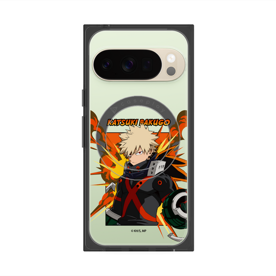 プレミアムスクエアケース with Pixelsnap［ 僕のヒーローアカデミア - ポップ - 爆豪 勝己 ］