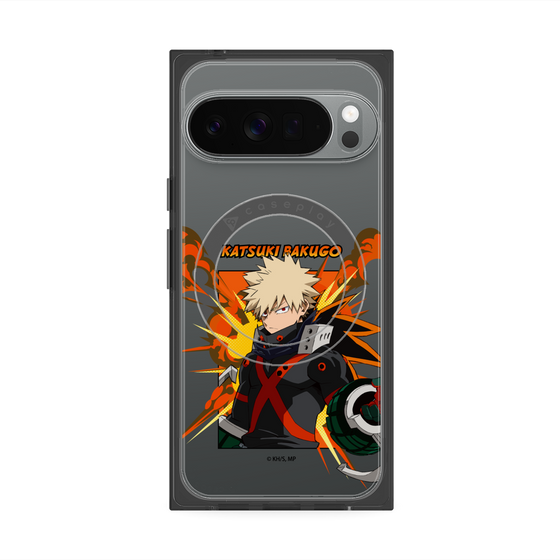 プレミアムスクエアケース with Pixelsnap［ 僕のヒーローアカデミア - ポップ - 爆豪 勝己 ］