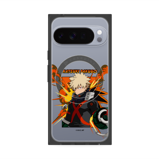 プレミアムスクエアケース with Pixelsnap［ 僕のヒーローアカデミア - ポップ - 爆豪 勝己 ］