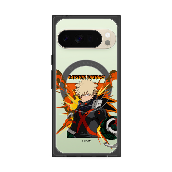 プレミアムスクエアケース with Pixelsnap［ 僕のヒーローアカデミア - ポップ - 爆豪 勝己 ］