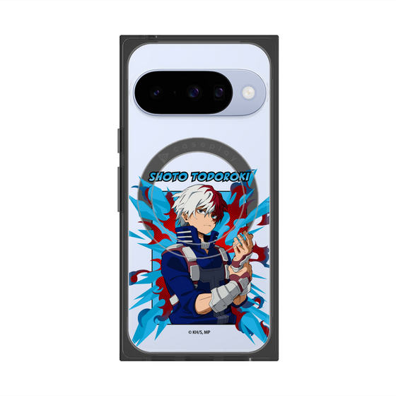 プレミアムスクエアケース with Pixelsnap［ 僕のヒーローアカデミア - ポップ - 轟 焦凍 ］
