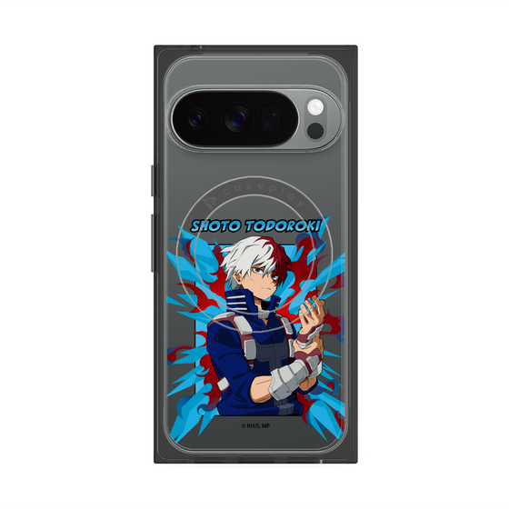 プレミアムスクエアケース with Pixelsnap［ 僕のヒーローアカデミア - ポップ - 轟 焦凍 ］