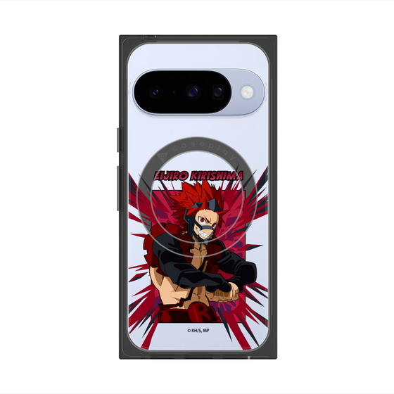 プレミアムスクエアケース with Pixelsnap［ 僕のヒーローアカデミア - ポップ - 切島 鋭児郎 ］