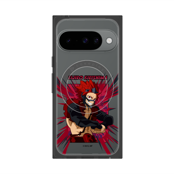 プレミアムスクエアケース with Pixelsnap［ 僕のヒーローアカデミア - ポップ - 切島 鋭児郎 ］