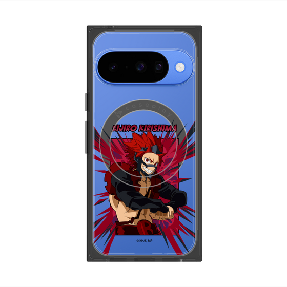 プレミアムスクエアケース with Pixelsnap［ 僕のヒーローアカデミア - ポップ - 切島 鋭児郎 ］