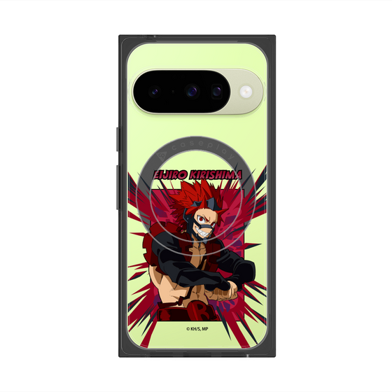 プレミアムスクエアケース with Pixelsnap［ 僕のヒーローアカデミア - ポップ - 切島 鋭児郎 ］