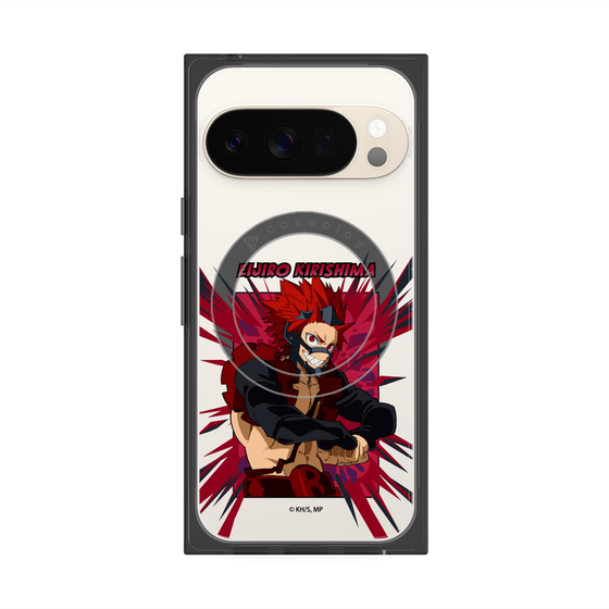 プレミアムスクエアケース with Pixelsnap［ 僕のヒーローアカデミア - ポップ - 切島 鋭児郎 ］