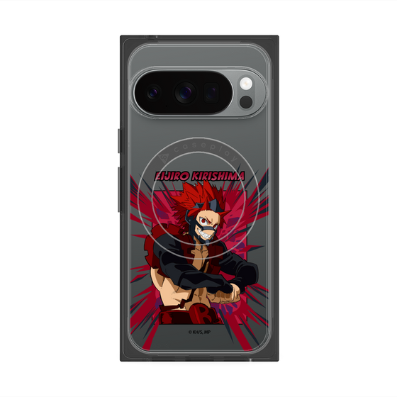 プレミアムスクエアケース with Pixelsnap［ 僕のヒーローアカデミア - ポップ - 切島 鋭児郎 ］