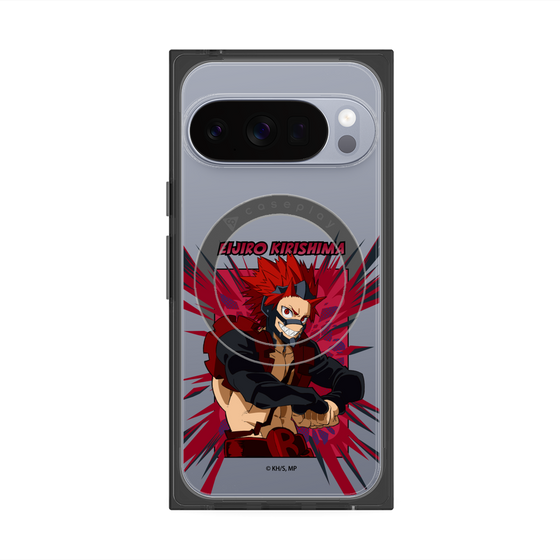 プレミアムスクエアケース with Pixelsnap［ 僕のヒーローアカデミア - ポップ - 切島 鋭児郎 ］