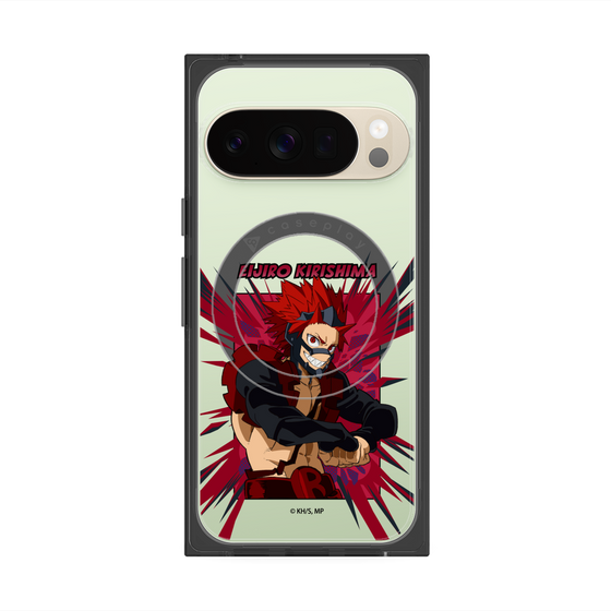 プレミアムスクエアケース with Pixelsnap［ 僕のヒーローアカデミア - ポップ - 切島 鋭児郎 ］