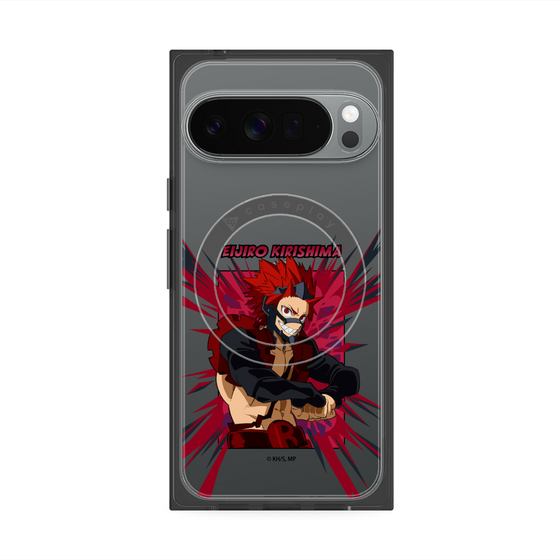 プレミアムスクエアケース with Pixelsnap［ 僕のヒーローアカデミア - ポップ - 切島 鋭児郎 ］