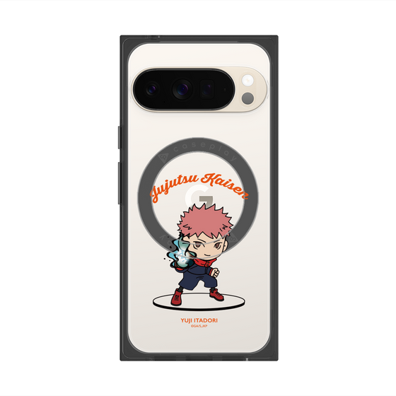 プレミアムスクエアケース with Pixelsnap［ 呪術廻戦 - ミニキャラ - 虎杖 悠仁 ］