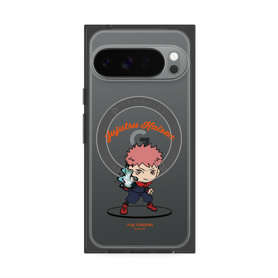 プレミアムスクエアケース with Pixelsnap［ 呪術廻戦 - ミニキャラ - 虎杖 悠仁 ］