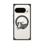 プレミアムスクエアケース with Pixelsnap［ オリジナル - CASEPLAYイヌ - border collie ］