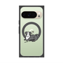 プレミアムスクエアケース with Pixelsnap［ オリジナル - CASEPLAYイヌ - border collie ］