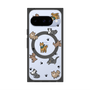 プレミアムスクエアケース with Pixelsnap［ オリジナル - CASEPLAYイヌ総柄 - color ］