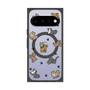 プレミアムスクエアケース with Pixelsnap［ オリジナル - CASEPLAYイヌ総柄 - color ］