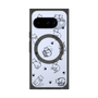 プレミアムスクエアケース with Pixelsnap［ オリジナル - CASEPLAYネコ総柄 - black ］