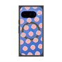 プレミアムスクエアケース with Pixelsnap［ オリジナル - 推し色水玉 - ピンク ］