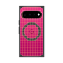 プレミアムスクエアケース with Pixelsnap［ オリジナル - 推し色チェック - オレンジ ］