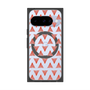 プレミアムスクエアケース with Pixelsnap［ オリジナル - 推し色三角 - レッド ］