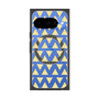 プレミアムスクエアケース with Pixelsnap［ オリジナル - 推し色三角 - イエロー ］