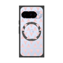 プレミアムスクエアケース with Pixelsnap［ オリジナル - 推し色三角 - ピンク ］