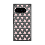 プレミアムスクエアケース with Pixelsnap［ オリジナル - 推し色三角 - ピンク ］