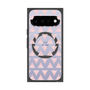 プレミアムスクエアケース with Pixelsnap［ オリジナル - 推し色三角 - ピンク ］