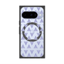 プレミアムスクエアケース with Pixelsnap［ オリジナル - 推し色三角 - パープル ］
