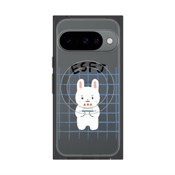 プレミアムスクエアケース with Pixelsnap［ オリジナル - ESFJ 領事 - キャラクター ］