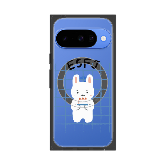 プレミアムスクエアケース with Pixelsnap［ オリジナル - ESFJ 領事 - キャラクター ］
