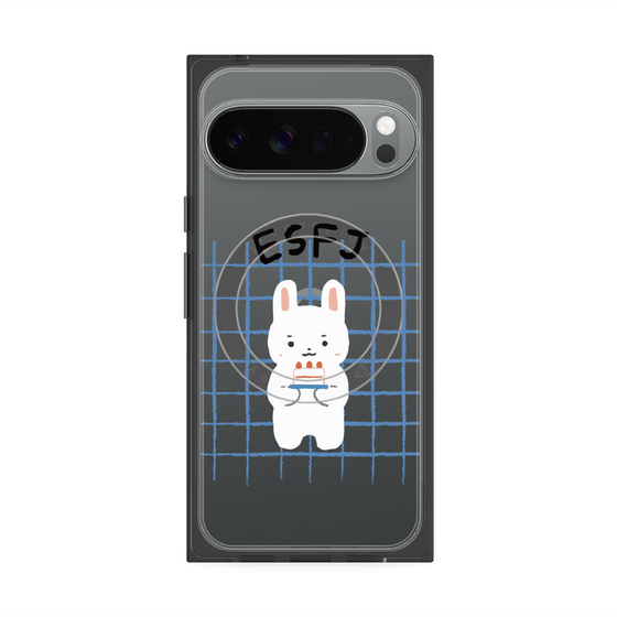 プレミアムスクエアケース with Pixelsnap［ オリジナル - ESFJ 領事 - キャラクター ］