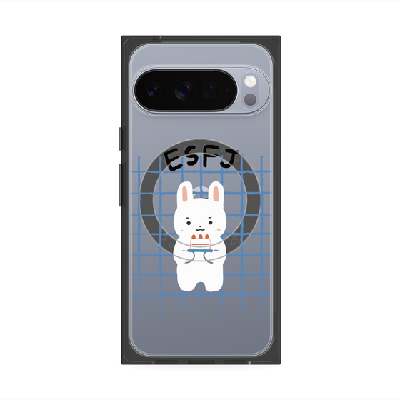 プレミアムスクエアケース with Pixelsnap［ オリジナル - ESFJ 領事 - キャラクター ］
