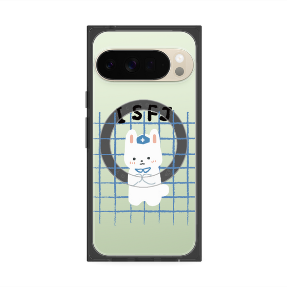 プレミアムスクエアケース with Pixelsnap［ オリジナル - ISFJ 擁護者 - キャラクター ］