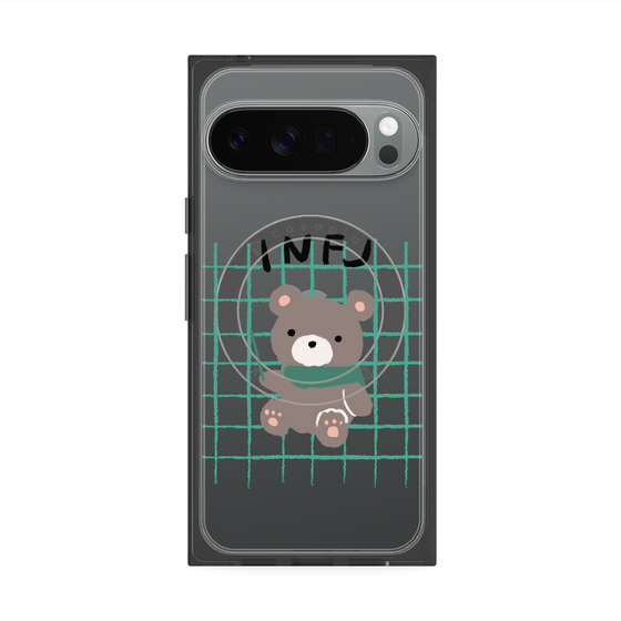 プレミアムスクエアケース with Pixelsnap［ オリジナル - INFJ 提唱者 - キャラクター ］