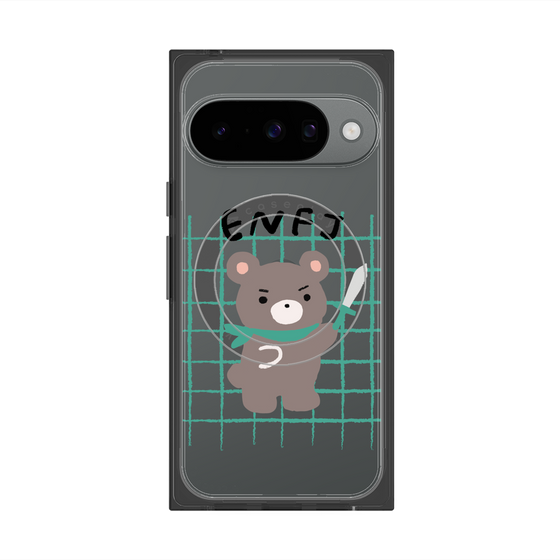 プレミアムスクエアケース with Pixelsnap［ オリジナル - ENFJ 主人公 - キャラクター ］