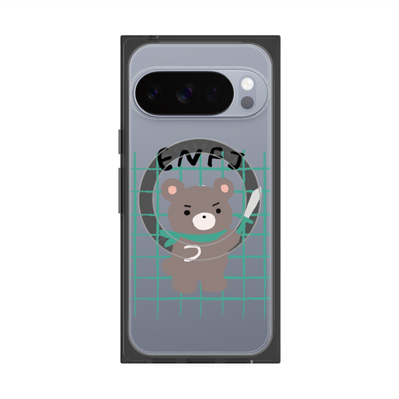 プレミアムスクエアケース with Pixelsnap［ オリジナル - ENFJ 主人公 - キャラクター ］