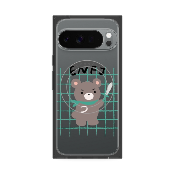 プレミアムスクエアケース with Pixelsnap［ オリジナル - ENFJ 主人公 - キャラクター ］