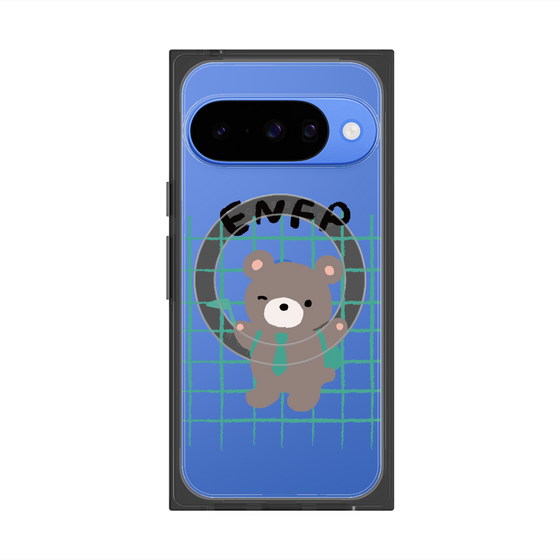 プレミアムスクエアケース with Pixelsnap［ オリジナル - ENFP 運動家 - キャラクター ］