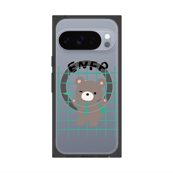 プレミアムスクエアケース with Pixelsnap［ オリジナル - ENFP 運動家 - キャラクター ］