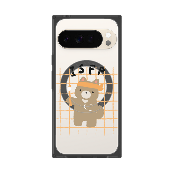 プレミアムスクエアケース with Pixelsnap［ オリジナル - ISFP 冒険家 - キャラクター ］