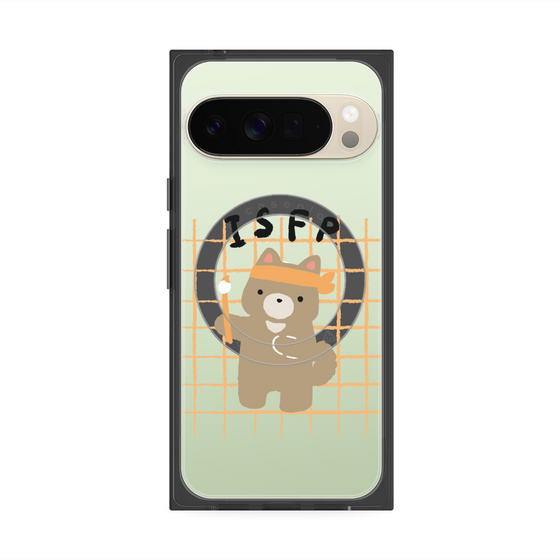 プレミアムスクエアケース with Pixelsnap［ オリジナル - ISFP 冒険家 - キャラクター ］