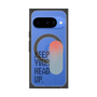 プレミアムスクエアケース with Pixelsnap［ オリジナル - ドットオーバーレイ - KEEP YOUR HEAD UP/A ］